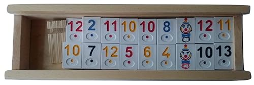 New big rummi game in handmade wooden box white piece children’s travel game strategy family board game gift New big rummi game in handmade wooden box white piece children's travel game strategy family board game gift