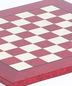 Bello Games Eleganza Luxury Briar Wood Chess Board from Italy