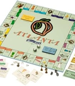 Atlanta-opoly Board Game by Late for the Sky Fun for Family and Friends 2