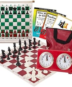 Scholastic Chess Club Starter Kit for 20 Members with Clocks Red 2