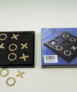 Acrylic 8 Inch Square Tic Tac Toe Game for Fun Game Nights