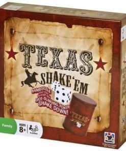 Texas Shake ‘Em – The Board Game (with Electronic Scoring)