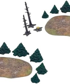 Monster Fight Club Evergreen Pine Forest Double Pack for Scenic Play 2