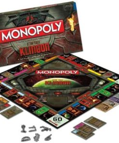 Monopoly Game Star Trek Klingon Edition for Fans and Collectors