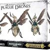 Warhammer 40k Daemons of Nurgle Plague Drones by Games Workshop