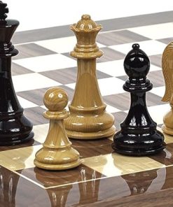 Columbus Park Chessmen Set with 4 1/4 Inch King Piece