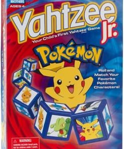 Pokemon Yahtzee Junior Fun Family Board Game for Kids