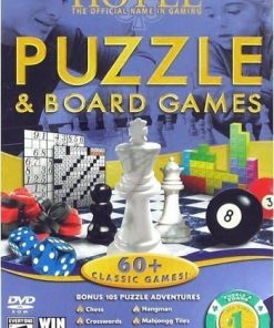 Hoyle Classic Puzzle and Board Games Featuring Over 60 Options