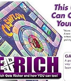 Rich Dad Cashflow 101 No More Rat Race Board Game for Financial Education 2