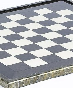 Mancini Luxury Chess and Checkers Board from Italy 2 3/8 Inch Squares
