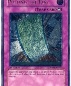 Yu-Gi-Oh Pulling The Rug STON-EN060 Strike of Neos Ultimate Rare 2