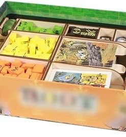 Root Compatible Game Organizer by The Broken Token – Wooden Box with Trays 2