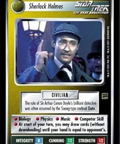 Star Trek CCG 1E Holodeck Adventures Sherlock Holmes 115R Plus Guide