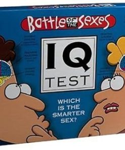 University Games Battle of The Sexes IQ Board Game for Family Fun