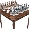 Luxury American Civil War Chess Set with 5.625 Inch King from Italy 4