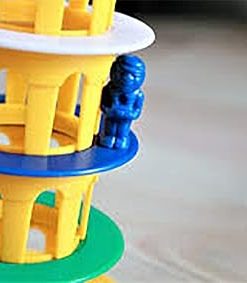 Jumbo 00108 Tower of Pisa Game Multicoloured for Family Fun 2
