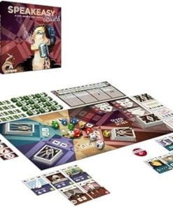 Genius Games Speakeasy Blues Strategy Card Game for Players 2