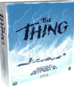 The Thing Infection at Outpost 31 Board Game 2nd Edition Social Deduction