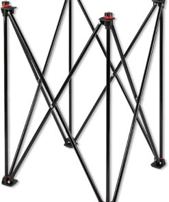 Adjustable Carrom Stand Compact Aluminium Design 41cm x 76cm for Uber Games