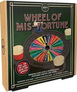 Wheel of Misfortune Drinking Board Game Fun Night Challenge 2