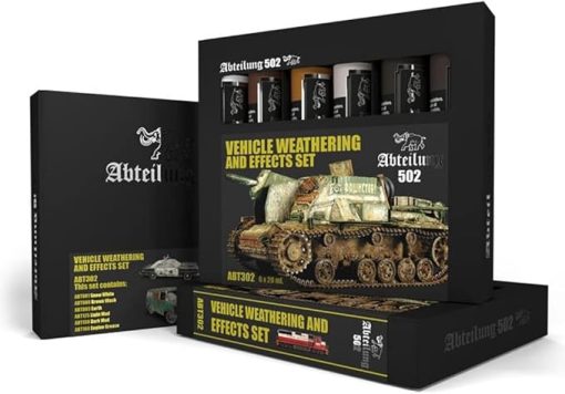 Vehicle Weathering and Effects Set 6 x 20ml by ABTEILUNG 502 - Image 2