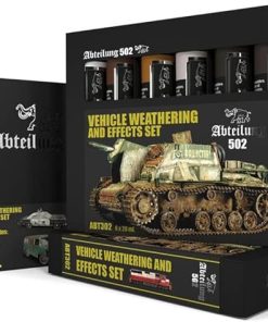 Vehicle Weathering and Effects Set 6 x 20ml by ABTEILUNG 502