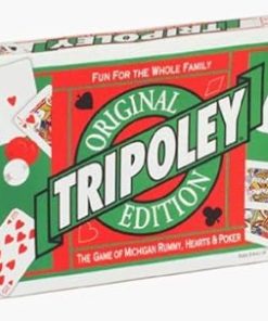 Tripoley Deluxe Edition Original Michigan Rummy Hearts Poker Game 2