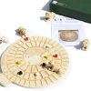 Replica Mehen Game Ancient Egyptian Board Game for 2-4 Players