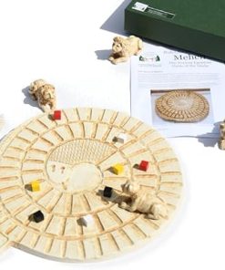 Replica Mehen Game Ancient Egyptian Board Game for 2-4 Players