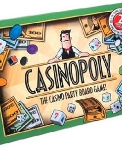 Casinopoly Board Game by Reveal Entertainment for Fun Game Nights