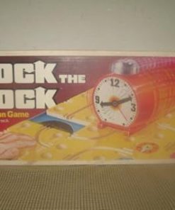 Vintage Block the Clock Game Ideal for Family Fun