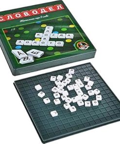 Russian Scrabble Family Board Game Set for Language Learning Fun 2