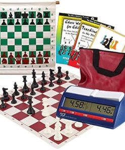 Scholastic Chess Club Starter Kit for 10 Members with DGT Clocks