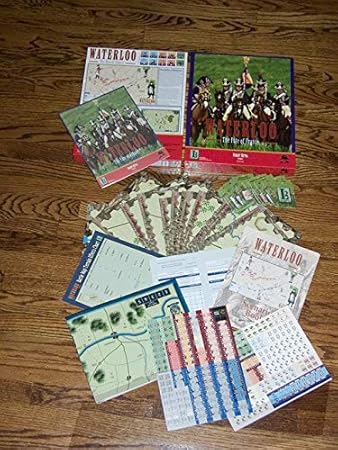 L2D Waterloo Board Game Explore the Fate of France Strategy Game 2 L2D Waterloo Board Game Explore the Fate of France Strategy Game - Image 2