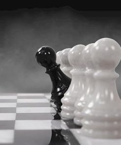 Handmade 15 Inch Marble Chess Set with Storage Box and Extra Queens 2