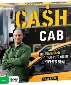 Imagination Cash Cab Board Game Fun for Family and Friends