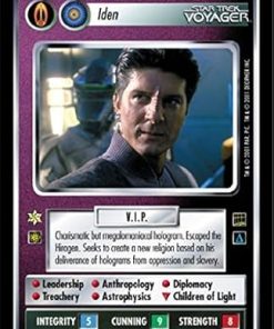 Star Trek CCG 1E Holodeck Adventures IDEN 51R Plus Collectible Card