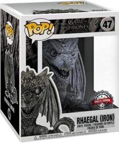 Game of Thrones Rhaegal Iron Super Sized Figure 6 Inch Special Edition 2