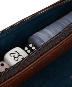 Moore and Giles Premium Travel Backgammon Set for Fun Adventures