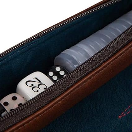 Moore and Giles Premium Travel Backgammon Set for Fun Adventures Moore and Giles Premium Travel Backgammon Set for Fun Adventures