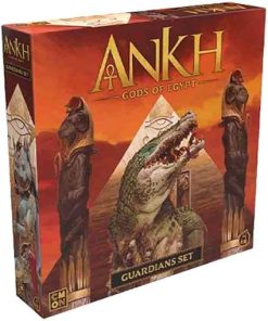 Ankh Gods of Egypt Board Game Expansion Unique Divine Allies for 2-5 Players