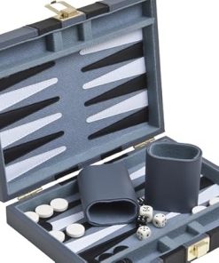 Magnetic Backgammon Set for Easy Play on Broadway Street