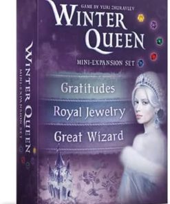 Winter Queen Mini-Expansion Board Game for Family Fun Ages 10 Plus