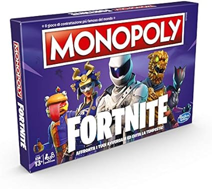 Monopoly Fortnite Season 2 Italian Edition by Hasbro Board Game 2 Monopoly Fortnite Season 2 Italian Edition by Hasbro Board Game - Image 2