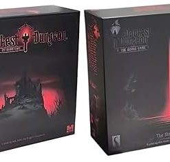 Mythic Games Darkest Dungeon Base Game and Strong Box Touch of Darkness