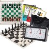 Scholastic Chess Club Starter Kit for 20 Members with Clocks Red 4
