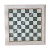 Best for GIFT “The Queen’s Gambit” White Marble Chess Board 12″ Inch Inlaid with Green Marble Blocks Chess Game, Corner Table, Side Table, Chess Lovers, Ready to Dispatch 3