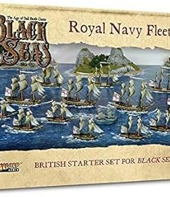 Warlord Black Sea’s The Age of Sail Royal Navy Fleet Game – Role Playing Strategy Board Games for Adults, Table Top The Age of Sail Strategic Wargaming Kit – Tabletop Military History RPG with Terrain 2
