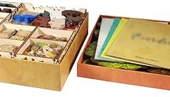 Everdell Board Game Box Organizer – Adjustable Wood Storage for Tokens 2