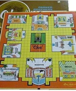 Vintage 1963 Clue Detective Game Classic Board Game Collectible 2